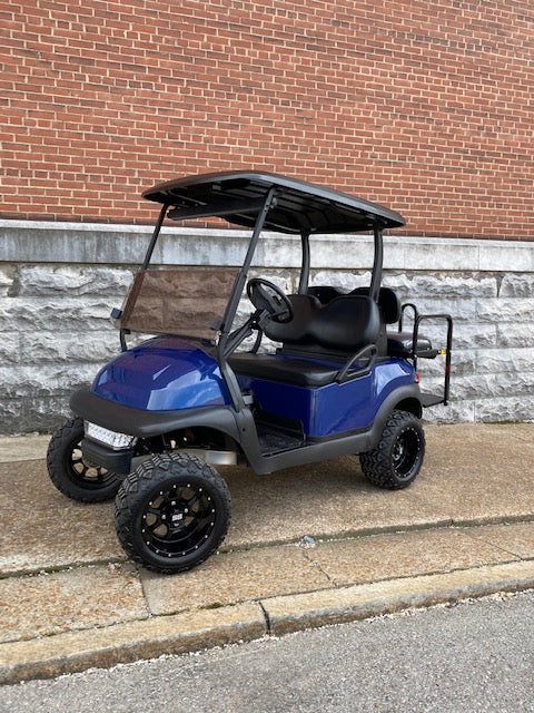 Lifted Club Car Precedent 4 Passenger electric golf cart